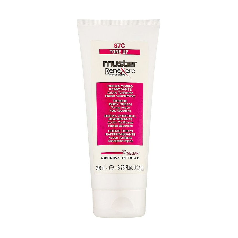 Зміцнювальний крем для тіла Muster Benexere Professional Tone Up 87C, 200 мл